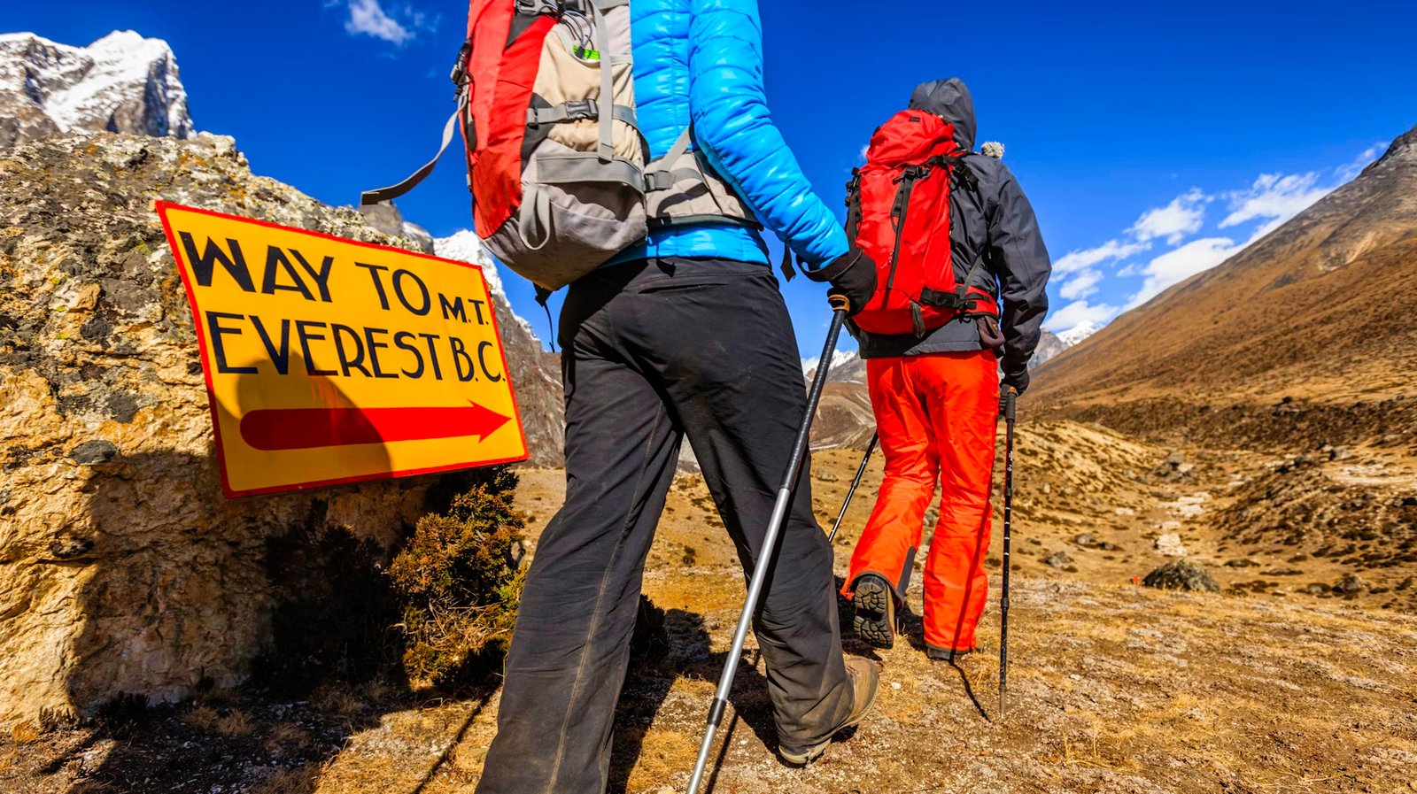 Way to Mt. Everest Base Camp