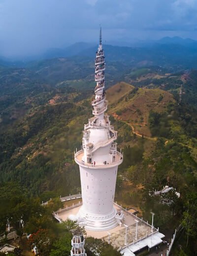 Ambuluwawa Tower in Sri Lanka