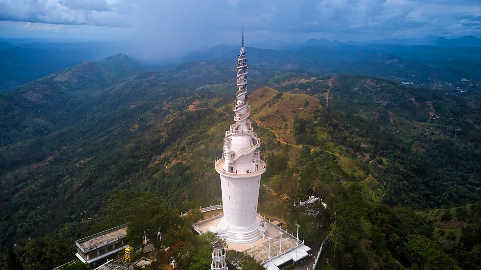 Ambuluwawa Tower in Sri Lanka