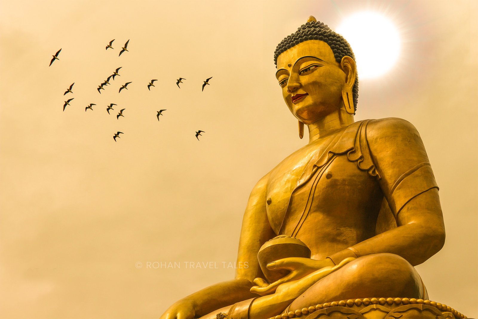 Buddha Dordenma Statue in Bhutan