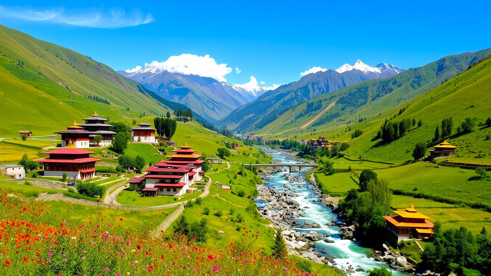 Haa Valley in Bhutan