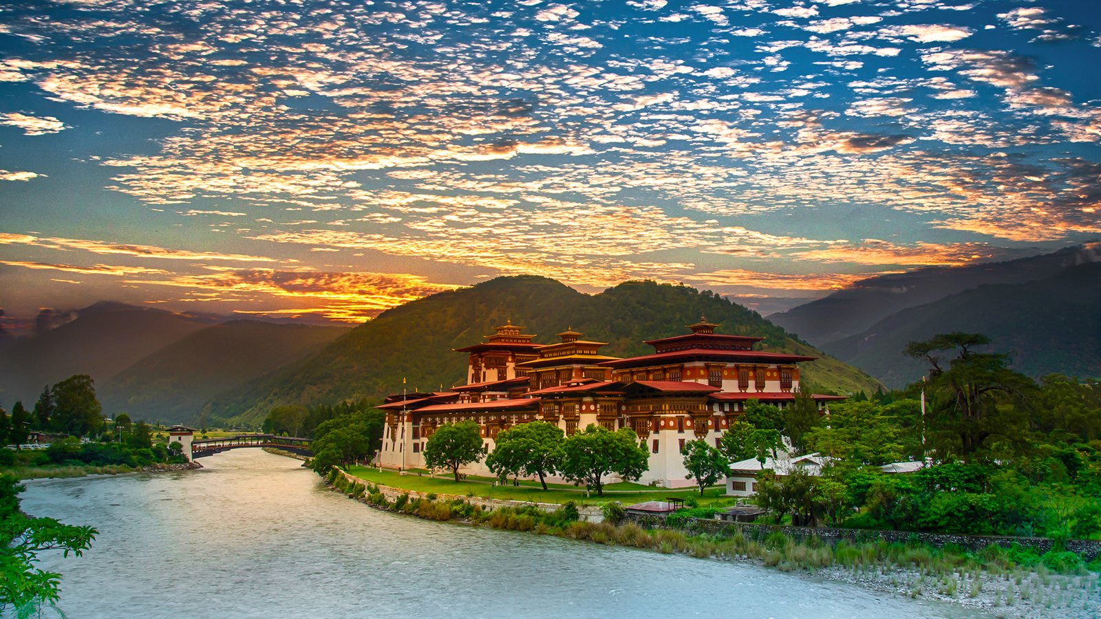 Punakha Dzong in Bhutan