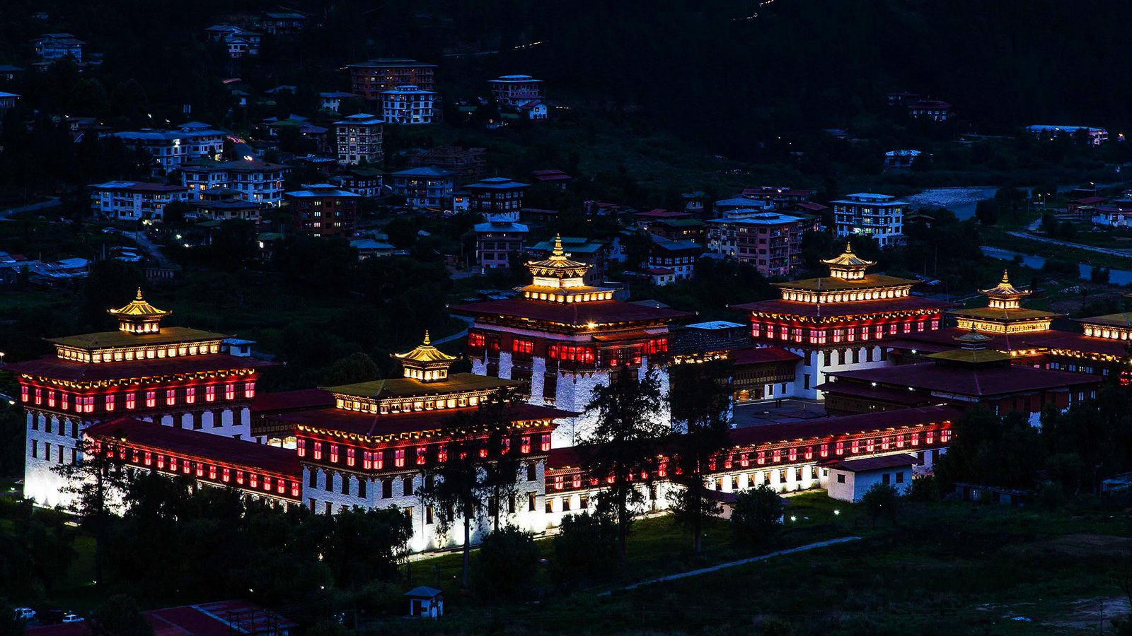 Thimphu Dzong in Bhutan